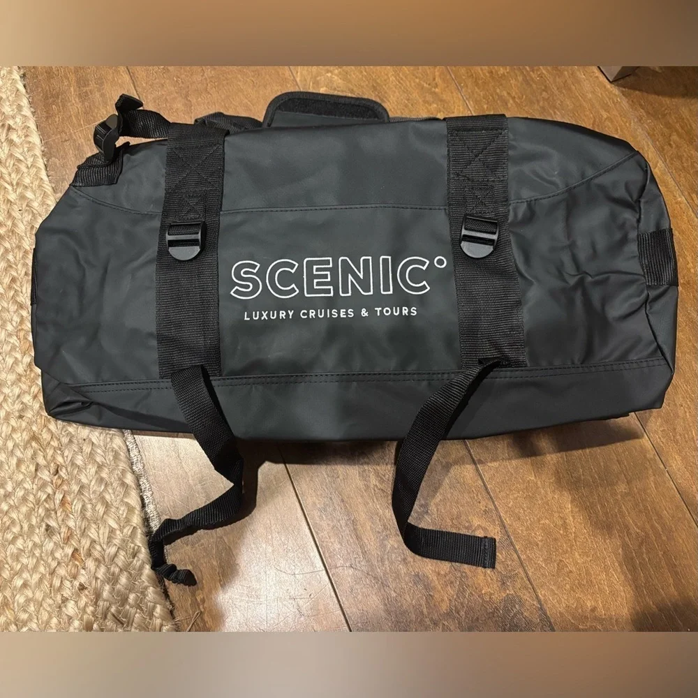 Black Duffel Travel Bag